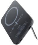 VEGER W0533 MagOn Kick Kitámasztós 5000mAh Fekete Powerbank