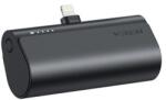 VEGER Powerbank Fekete 5000mAh Lightning PD QC3.0 3A 20W