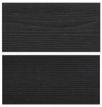 Woodlook WPC padlólap Woodlook Natúr Antracit 4 m szál 150x24x4000 mm igazi fahatású kétoldalas burkolat, matt, csúszásmentes felület. Méterenkénti ár!