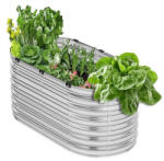 VEVOR Fém magaságyás 120x57, 5x56 cm könnyen összeállítható ültetőláda (JSYHZZCTYXDXJLX6YV0)