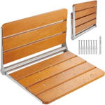 VEVOR Falra szerelhető zuhanyzószék fa összecsukható zuhanyülőke 227 kg teherbírás (SMKYMWZCYKB2IKH1GV0)