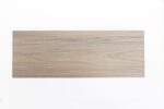 WPC WoodLook WPC padlólap Woodlook Exclusive típus, Mystic szürkésbarna szín 4 méteres szál 145x21x4000 mm igazi fahatású kétoldalas burkolat
