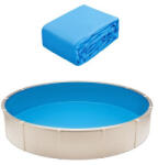 VEVOR Vinyl medencefólia ⌀550x147 cm strapabíró belső burkolat körmedencékhez (YCNCCSROUND5D15HOV0)