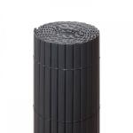 Premium_D Belátásgátló műnád 150x300 cm szürke színben kerítés takaró tekercs szélfogó PVC