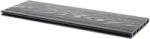 WoodL Nútféderes WPC kerítésléc Woodlook Emboss N+F kerítéselem 180 cm hosszú Antracit kerítés deszka