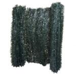 Wohnen Műsövény erkélyre kerítésre belátásgátló 300x100 cm sötétzöld fenyő hatású mű tűlevelek takaró háló élethű