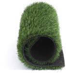  Tavaszi műfű 25 mm szálakkal 4x25 méteres tekercs 3 zöld árnyalat ragyogó szín zsenge hatású egyszerű lerakás és telepítés kiváló minőségű termék