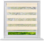 Jago Sávos roló függöny homokszínű 60x150 fúrás nélküli ablak árnyékoló