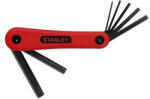STANLEY Set 7 chei imbus Stanley, tip briceag, metric 2.5-10 mm Cheie imbus