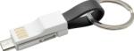 mobilNET Micro Breloc 3în1, USB-TypeC-Lightning, (Bulk), Negru