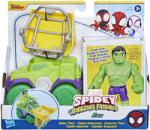 Hasbro Spidey Prietenii Extraordinari Set Masinuta si Figurina si Accesoriu Hulk (F6776_F7457) - edanco Figurina