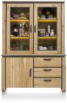  Bufet cu vitrina Baltimore stejar 150/210/45 cm (39620) Bufet