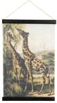  Deco perete papirus Giraffe 40/2/60 cm (6WK0032)