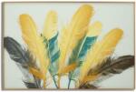  Tablou Feathering rama gold 80/3, 5/120 cm (0322130000)