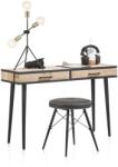  Consola/birou Kinna stejar 120/40/77 cm (36277-TRS)