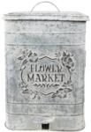  Cos de gunoi pentru bucatarie Flower Market 26/26/36 cm (6Y4776) Cos de gunoi