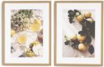  Set 2 tablouri Summer Table 60x80 cm (50171-MCL)
