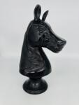  Statueta Black Knight Chess 18x13, 5x31cm (82921/BA)
