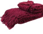  Patura cu ciucuri Espen magenta 130x180 cm (37393-Magenta) Patura