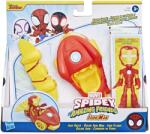 Hasbro Spidey Prietenii Extraordinari Set Masinuta si Figurina si Accesoriu Iron Man (F6776_F7458) - edanco Figurina