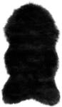 Covor de blana Valeria negru 50/90 cm (7227935) Covor