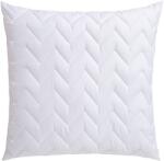 Perna din microfibra Sartes alba 80/80/15 cm (11805918)