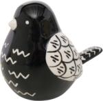  Deco pasare neagra Lummy 10/7/9 cm (2031739B)