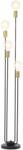  LEONIQUE Lampadar JARLA negru 20/137 cm (84668200)