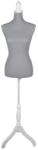  Manechin gri cu stativ 37/22/168 cm (50769)