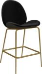  Scaun de bar Astor negru 45, 7/53, 3/94 cm (67647760)