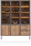  Bufet cu vitrina Trapani 160/42/210 cm (51954-MAN) Bufet