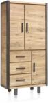  Dulap Brooklyn stejar 100/42/205 cm (37142-RWB) Garderoba