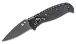 Spyderco Briceag Autonomy 2 All negru, Spyderco (Tip lama: Lama zimtata) (C165GSBBK2)
