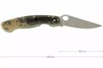 Spyderco Briceag Military Model G-10 Digital Camo, Spyderco (C36GPCMO)