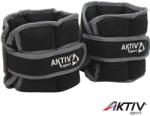 Aktivsport Csukló- és bokasúly Aktivsport 2x2 kg fekete-szürke, állítható