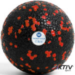Trendy Sport Masszázs labda Trendy Bola fekete-piros 8 cm (9116MR)