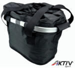 Bike Kosár első szövet fekete (50308) - aktivsport