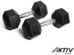 Amaya Hatszögletű kézisúlyzó Amaya 2x27, 5 kg (60996400) - aktivsport