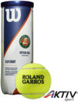 Wilson Teniszlabda Wilson Roland Garros salakra 3 db (WRT125000+)