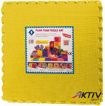 Spartan Puzzle szőnyeg 4 db-os sárga (1720) - aktivsport