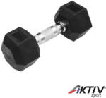 Trendy Hatszögletű gumírozott kézisúlyzó Trendy 2, 5 kg (2081025) - aktivsport