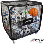 Aktivsport Labdatartó kocsi Aktivsport zárható 70x70x80 cm (OEDC5075)