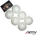 Aktivsport Floorball labda szett fehér (3020-045) - aktivsport