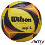 Wilson Strandröplabda Wilson OPTX AVP Official sárga-fekete (WTH00020XB) - aktivsport