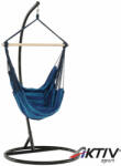 TEMPO KONDELA Függőfotel állvány nélkül Nikolo kék (254340) - aktivsport