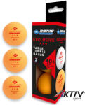 Donic Exclusive ping-pong labda 3 csillagos narancs (608338) - aktivsport