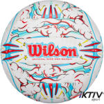Wilson Strandröplabda Wilson Graffiti Peace fehér-kék (WV4008302XBOF) - aktivsport