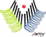 Aktivsport Mini hoki szett kék-zöld (3015-003)