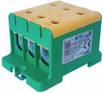OMU system TUK61695PE 6x16-95mm2 (CU: 320A, AL: 290A) 1 pólus zöld-sárga csatlakozókapocs sorkapocs (TUK61695PE)