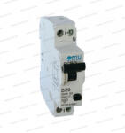 OMU system RCBO 2 pólusú 1 modulos 20A B 30mA FI-relé + kismegszakító 4, 5kA